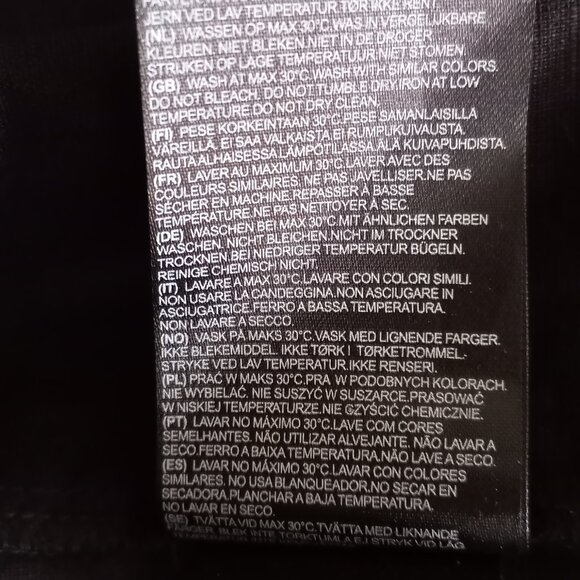 ESQUALO black cotton/linen tiered dress with puff sleeves - Picture 10 of 12